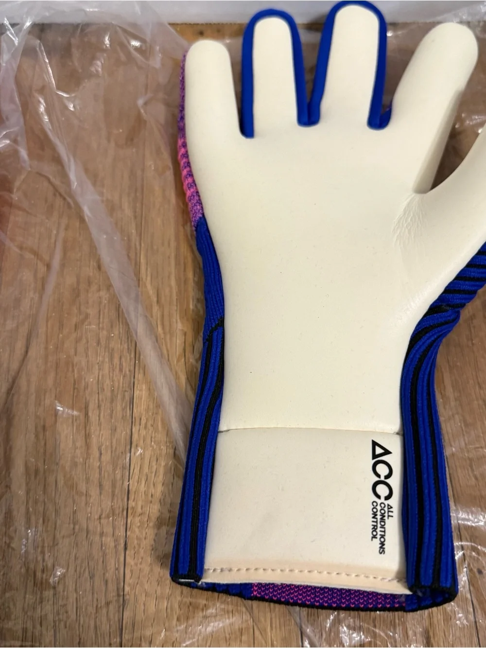 Nike Phantom Dynamic Fit Goalkeeper Soccer Gloves Blue Size 9 [IF8190-458]